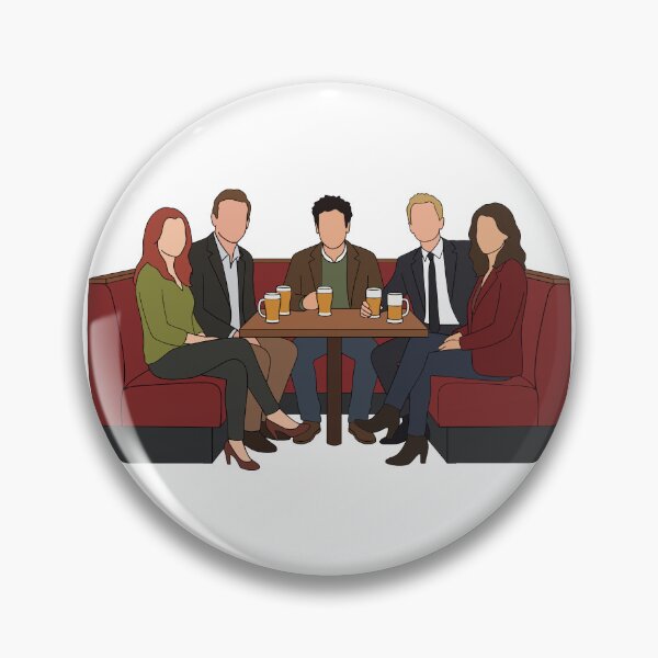 Item preview, How I Met Your Mother Gang designed and sold by Screen Lore.