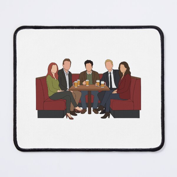 Item preview, How I Met Your Mother Gang designed and sold by Screen Lore.