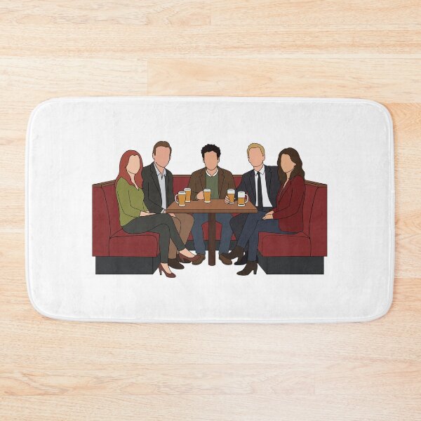 Item preview, How I Met Your Mother Gang designed and sold by Screen Lore.