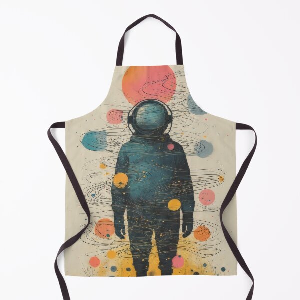 Item preview, Astronaut in a swirling color environment designed and sold by Mianku | Für das Leben.