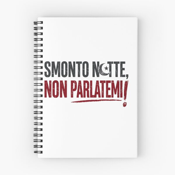 Item preview, Smonto Notte Non Parlatemi - Humor Infermieri Turnisti designed and sold by MYF Digital Design .