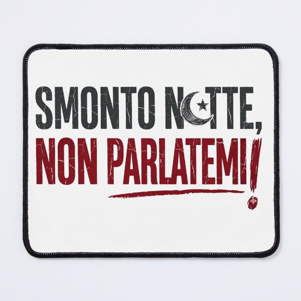 Item preview, Smonto Notte Non Parlatemi - Humor Infermieri Turnisti designed and sold by MYF Digital Design .