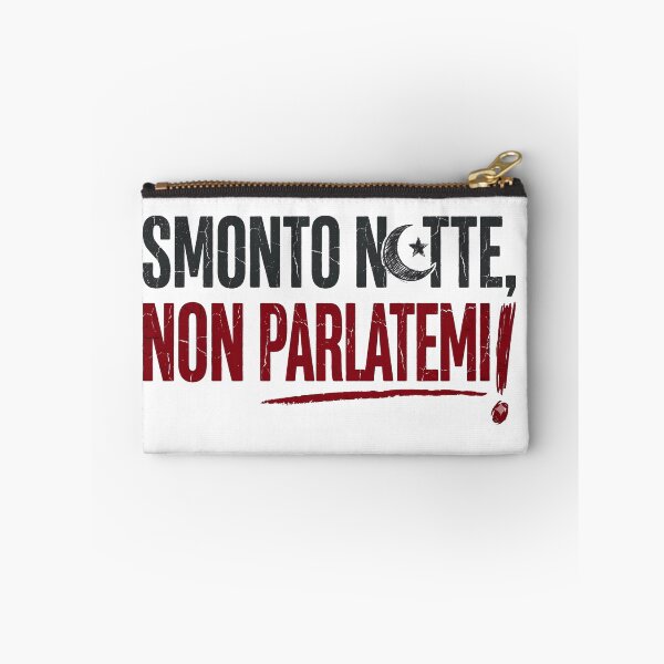 Item preview, Smonto Notte Non Parlatemi - Humor Infermieri Turnisti designed and sold by MYF Digital Design .