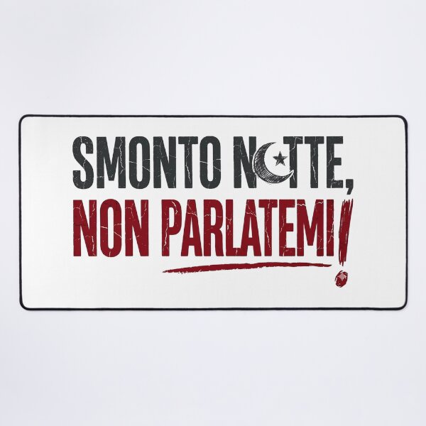 Item preview, Smonto Notte Non Parlatemi - Humor Infermieri Turnisti designed and sold by MYF Digital Design .