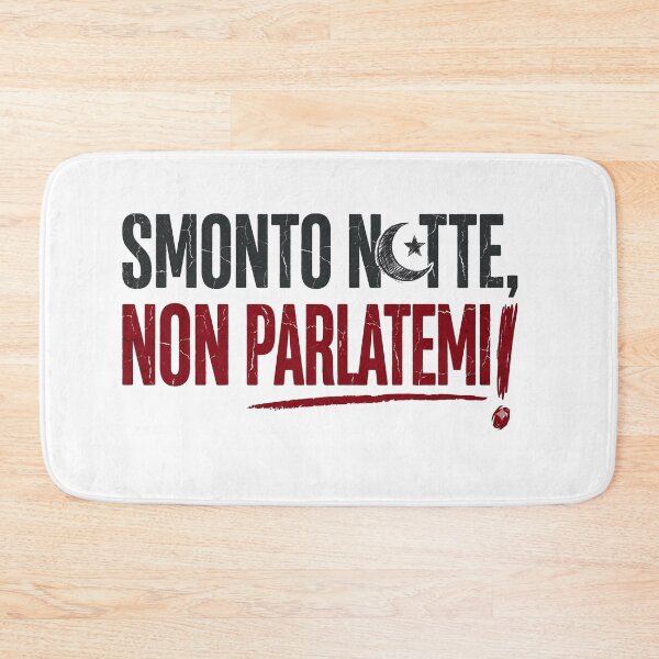 Item preview, Smonto Notte Non Parlatemi - Humor Infermieri Turnisti designed and sold by MYF Digital Design .