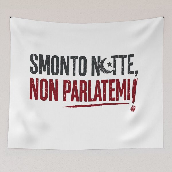 Item preview, Smonto Notte Non Parlatemi - Humor Infermieri Turnisti designed and sold by MYF Digital Design .