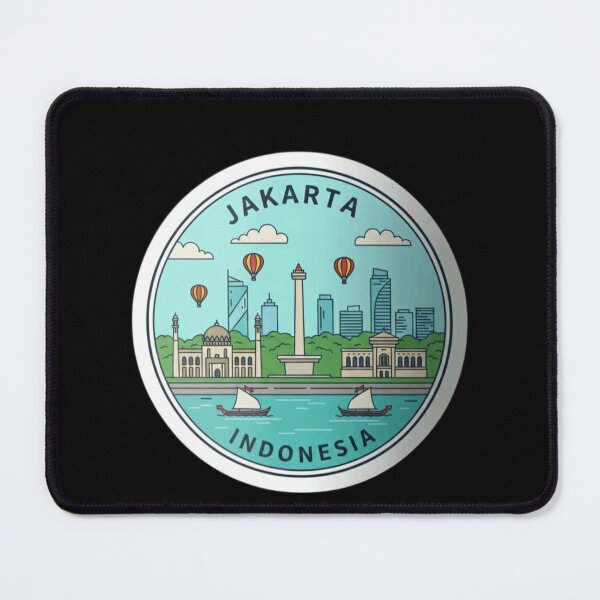 Item preview, Global Heritage & National Pride Indonesia- Minimalist Art Series designed and sold by Pixel & Beyond.