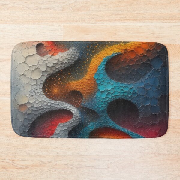 Item preview, Abstract play of colors with a textured surface designed and sold by Mianku | Für das Leben.