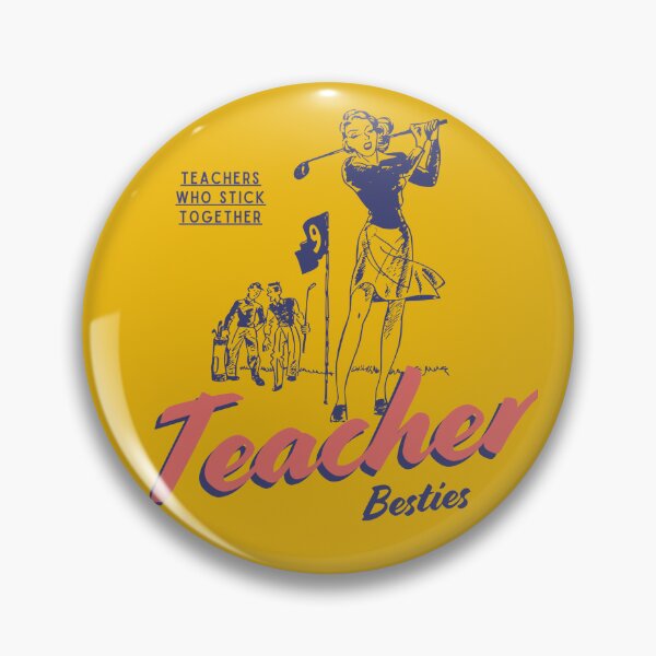 Item preview, Teacher Besties Golf Design – Cute Matching Teacher Friends designed and sold by catchyology.