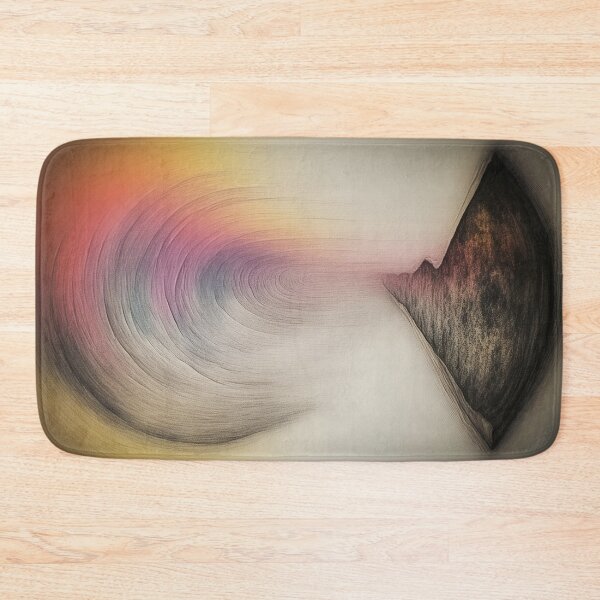 Item preview, A visionary path through abstract color tunnels designed and sold by Mianku | Für das Leben.