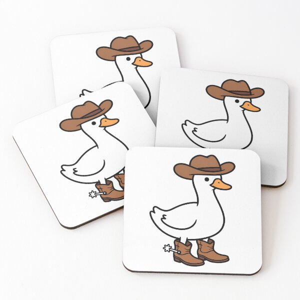 Item preview, Cowboy duck designed and sold by kirstenstration.