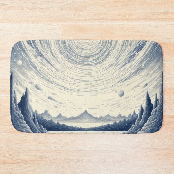 Item preview, Cosmic landscape with whirlpools and planets designed and sold by Mianku | Für das Leben.