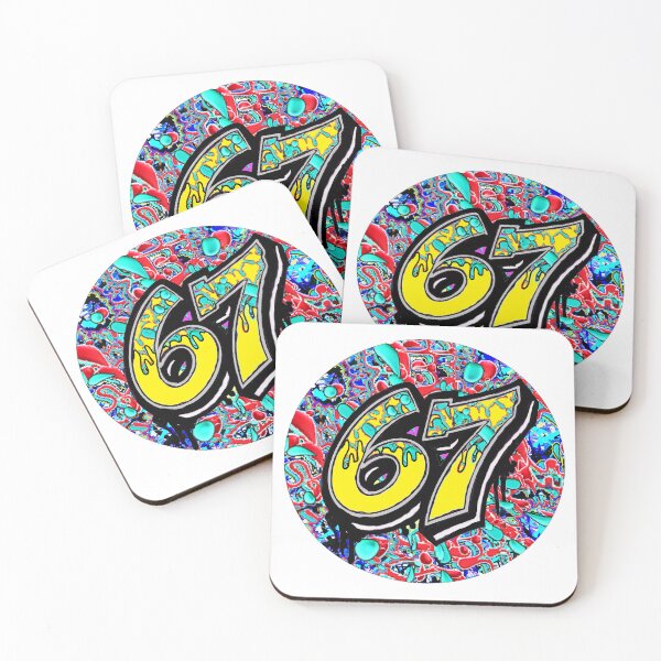 Item preview, 67, 67, 67,67, yellow 6 7 designed and sold by LoEndT-Shirts.