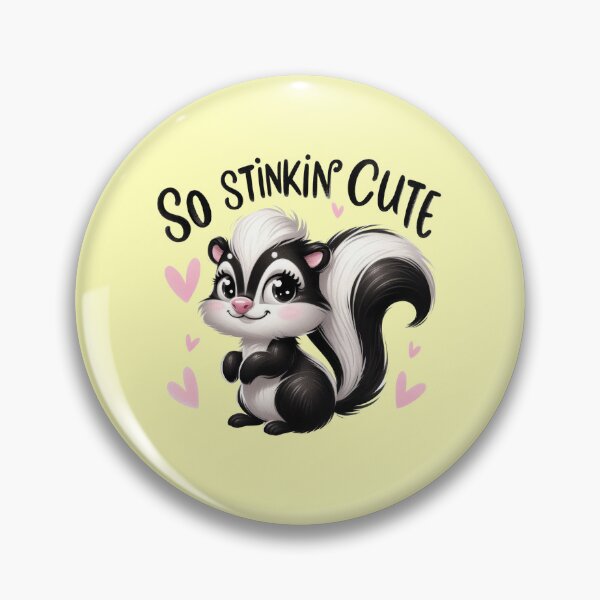 Item preview, So Stinkin Cute Skunk Art designed and sold by Mido tee art shop.