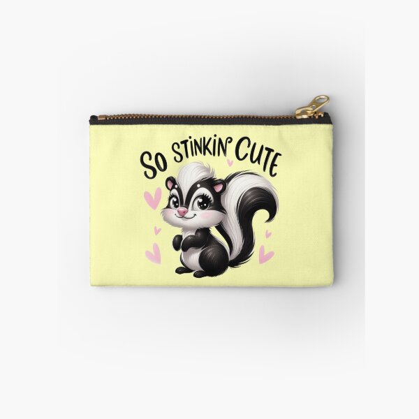 Item preview, So Stinkin Cute Skunk Art designed and sold by Mido tee art shop.