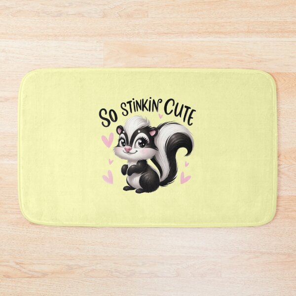 Item preview, So Stinkin Cute Skunk Art designed and sold by Mido tee art shop.