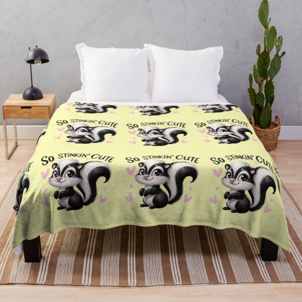 Item preview, So Stinkin Cute Skunk Art designed and sold by Mido tee art shop.