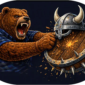 Artwork thumbnail, Football Rivalry Sticker by RealWorldTees