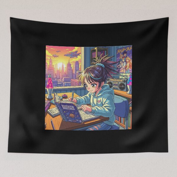 Item preview, Girl Studying in House Design ✨  designed and sold by InuiSkill.