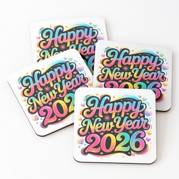 Item preview, Happy New Year 2026 designed and sold by barbinochop.