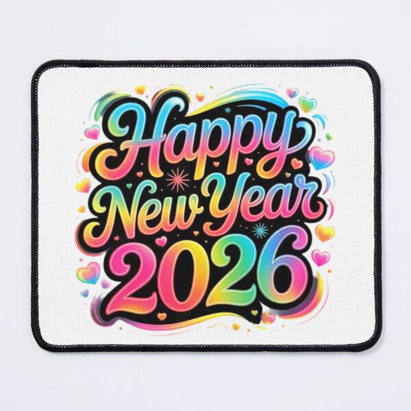 Item preview, Happy New Year 2026 designed and sold by barbinochop.