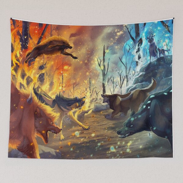 Item preview, Dichotomy Blanket designed and sold by ardent-wolf-rpg.