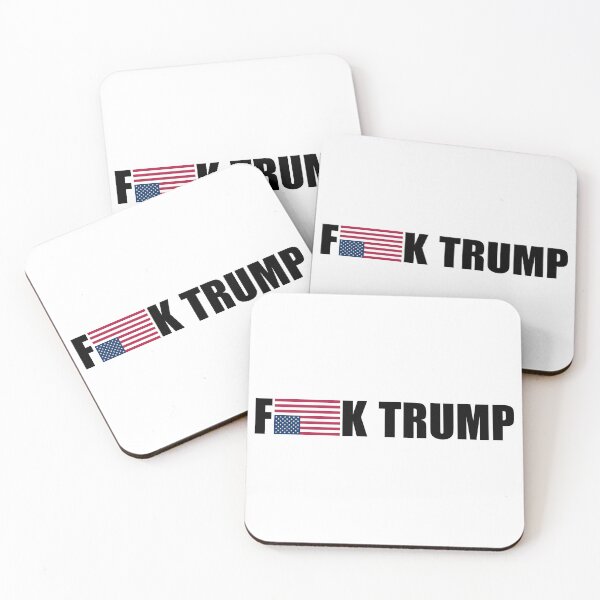 Item preview, F Trump - Upside Down American Flag Distress designed and sold by PixVib.