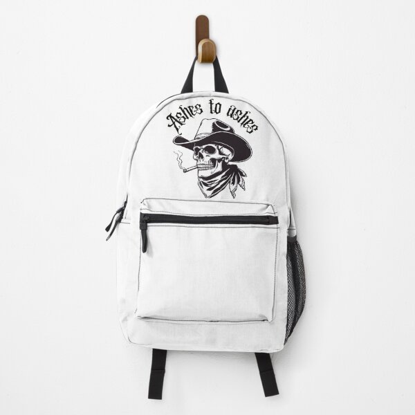 Item preview, Ashes to Ashes – Outlaw Cowboy Skull Illustration designed and sold by Carftastic.