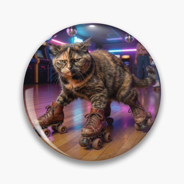 Artikelvorschau, Grumpy Cat Rollschuhlaufen entworfen und verkauft von Tridentulus.