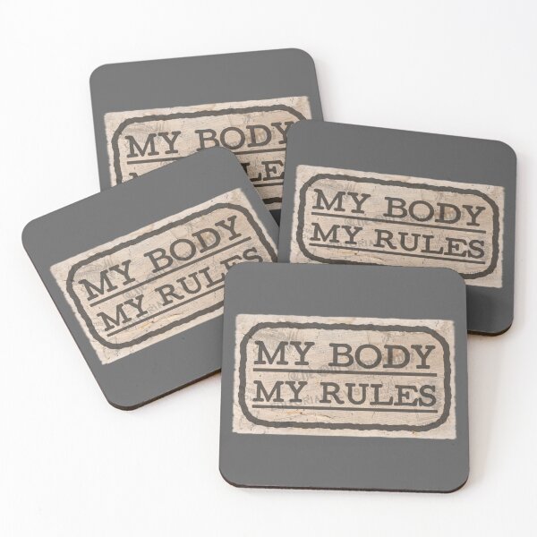 Item preview, MY BODY, MY RULES designed and sold by RonnyMilleo.