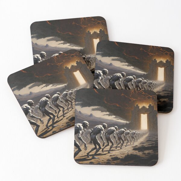 Item preview, Ghouls march toward the gate of heavens designed and sold by AbsoluteAI.
