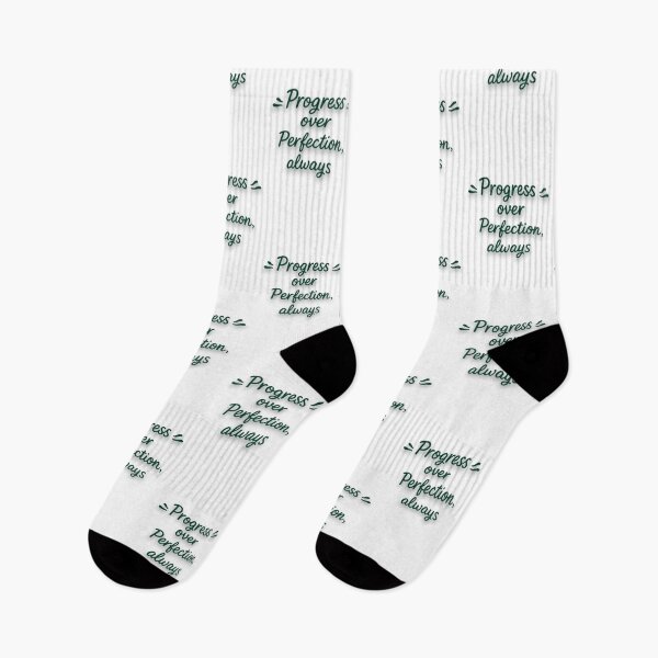 Item preview, Progress over perfection, always green designed and sold by EMORA NOVAIRE.