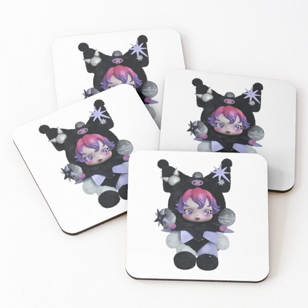 Item preview, SKULLPANDA × KUROMI Plush - Popmart designed and sold by penny555.