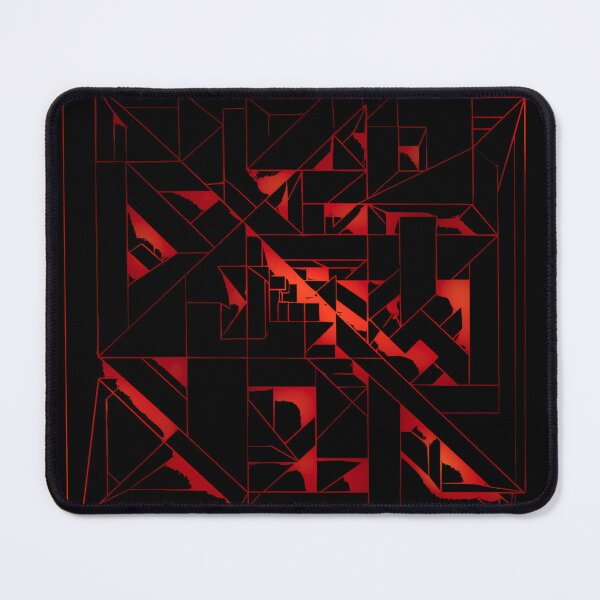 Item preview, Geometric Labyrinth Red designed and sold by UrbanPrts.