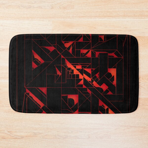 Item preview, Geometric Labyrinth Red designed and sold by UrbanPrts.