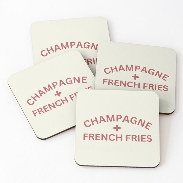 Item preview, Champagne and French Fries Drinking Girls Trip Matching Vintage designed and sold by SunfullyYours.