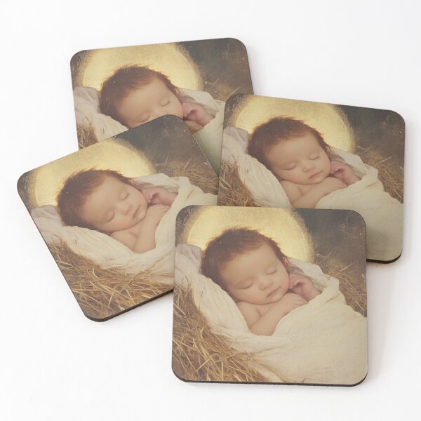 Item preview, Jesus, the Newborn Light of the World designed and sold by SanctifiedSouls.