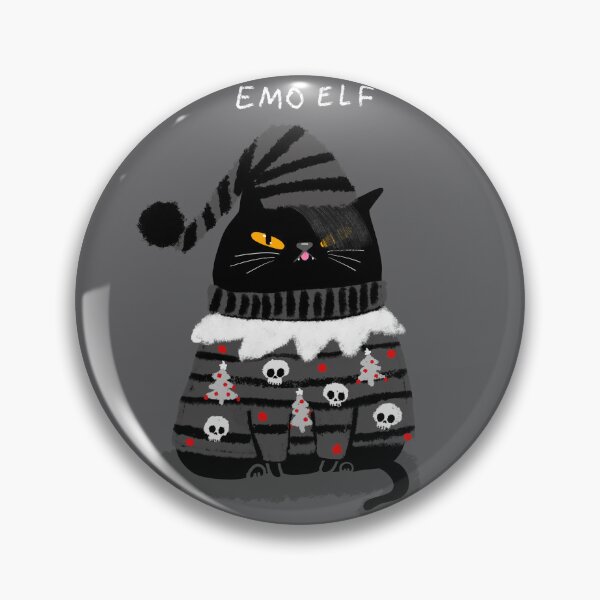Item preview, Emo Elf Cat designed and sold by KilkennyCat Art.