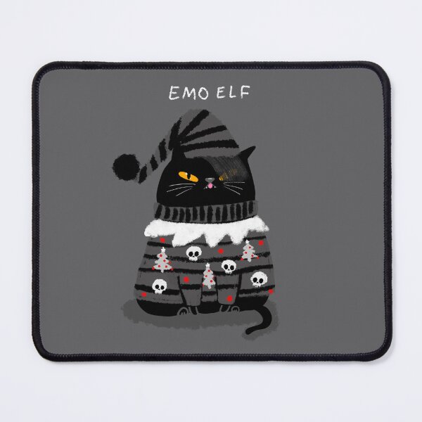 Item preview, Emo Elf Cat designed and sold by KilkennyCat Art.