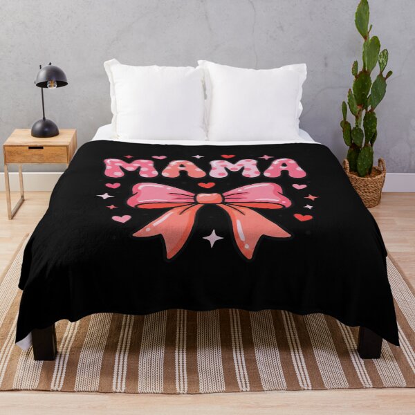 Item preview, Valentine Mom Shirt Mama Love Design, Cute Mother’s Valentine Gift, Heart Bow Graphic Tee designed and sold by saloui.