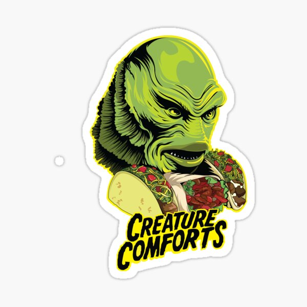 CREATURE COMFORTS Sticker