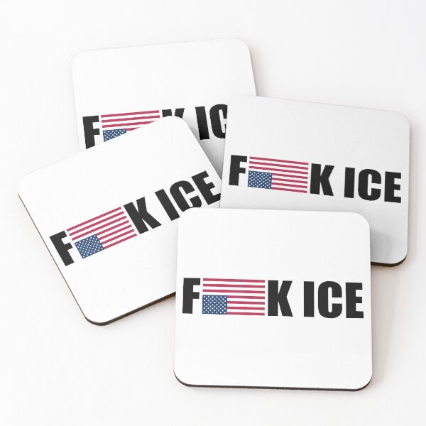 Item preview, F ICE - Pro Immigrants Protest Bumper designed and sold by PixVib.