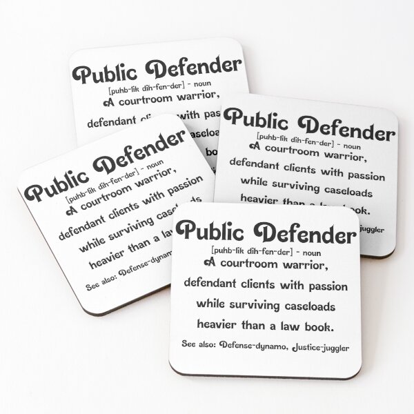 Item preview, Public defender definition designed and sold by djrollins.
