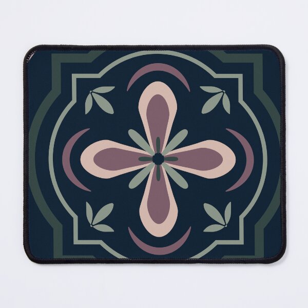 Item preview, floral decorative tiling pattern designed and sold by Dinasworld.