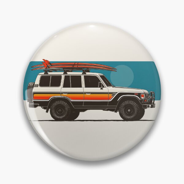 Item preview, Land Cruiser FJ60 surf ready designed and sold by blackdogshop.
