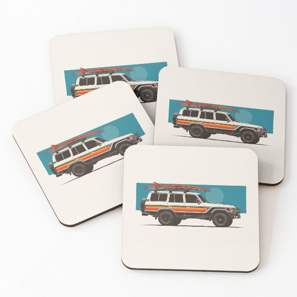 Item preview, Land Cruiser FJ60 surf ready designed and sold by blackdogshop.