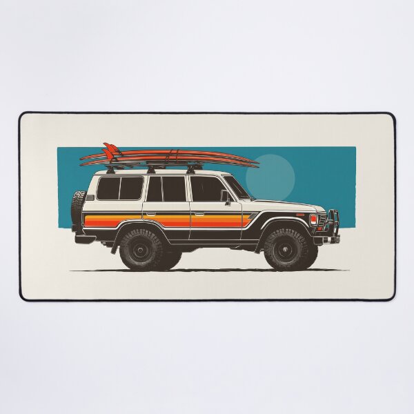 Item preview, Land Cruiser FJ60 surf ready designed and sold by blackdogshop.