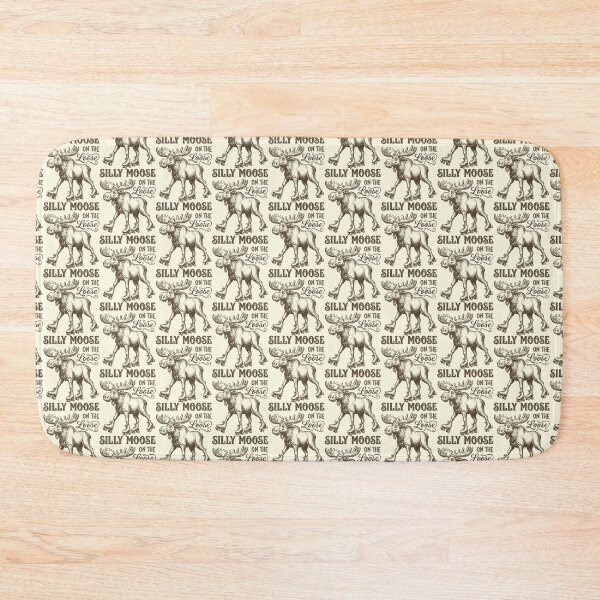 Item preview, Silly Moose On The Loose Funny Skating Retro  designed and sold by Y-Vibes.