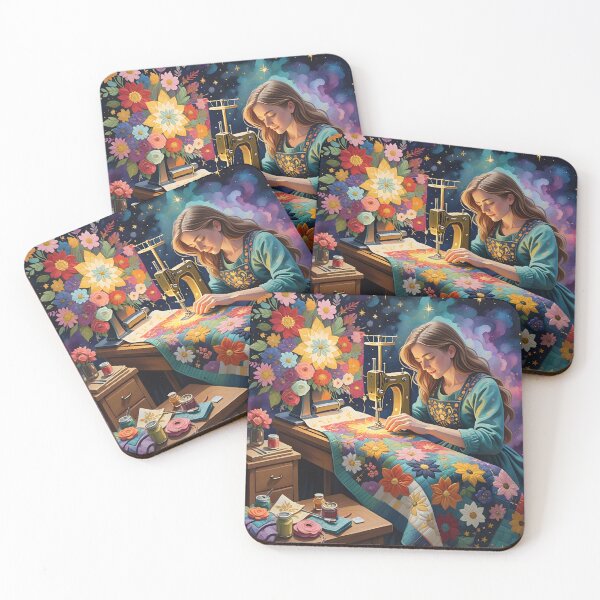 Item preview, Celestial Quilter In A Quilting Room - Quilting Lovers - For Quilters designed and sold by Wiss2Arts.