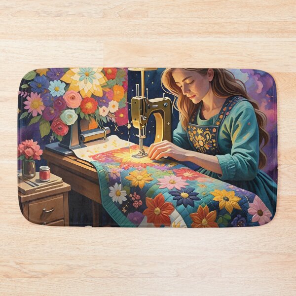 Item preview, Celestial Quilter In A Quilting Room - Quilting Lovers - For Quilters designed and sold by Wiss2Arts.